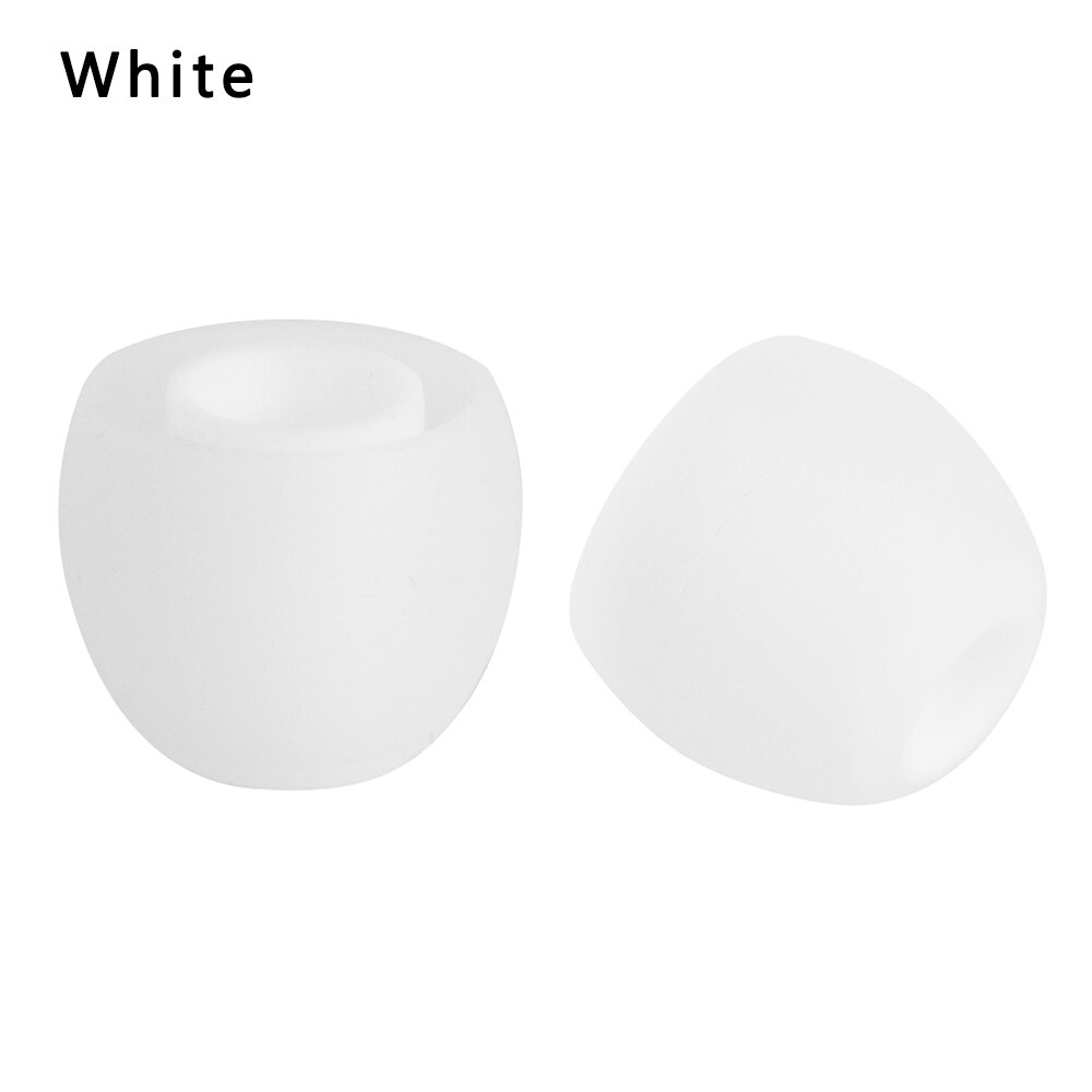 2 Stck/1 Paar Bunte Gummi 3,8mm in-ohr Kopfhörer Ohrhörer Ersatz Silikon Gummi Ohr Tipps Universal- Ersatz Earbuds
