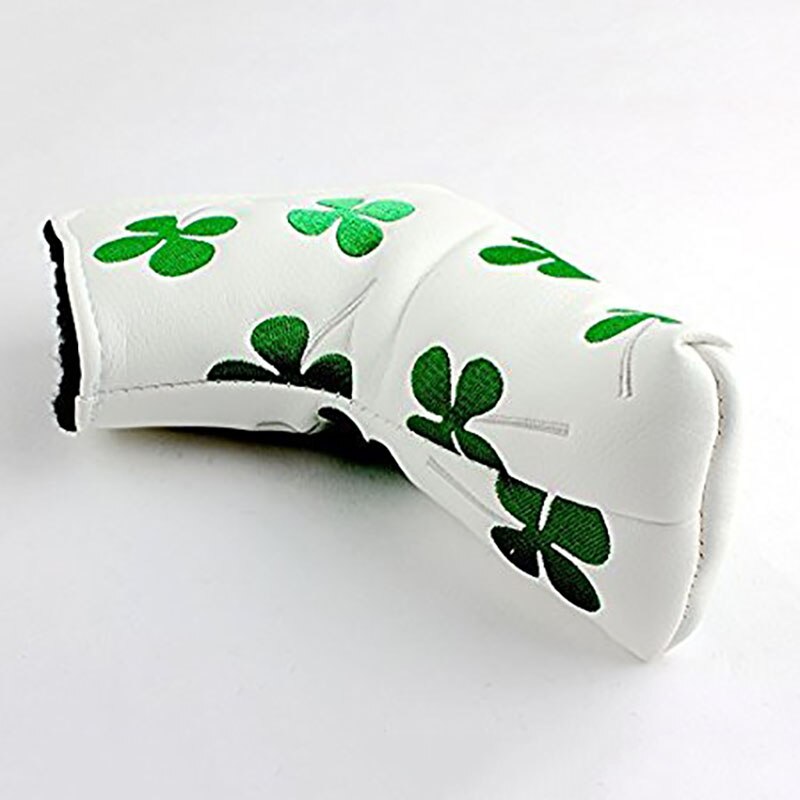 Golf Putter Head Cover Headcover For Odyssey Scotty Cameron Ping Blade Golf Embroidered Four-leaf Clover Club Heads: Default Title