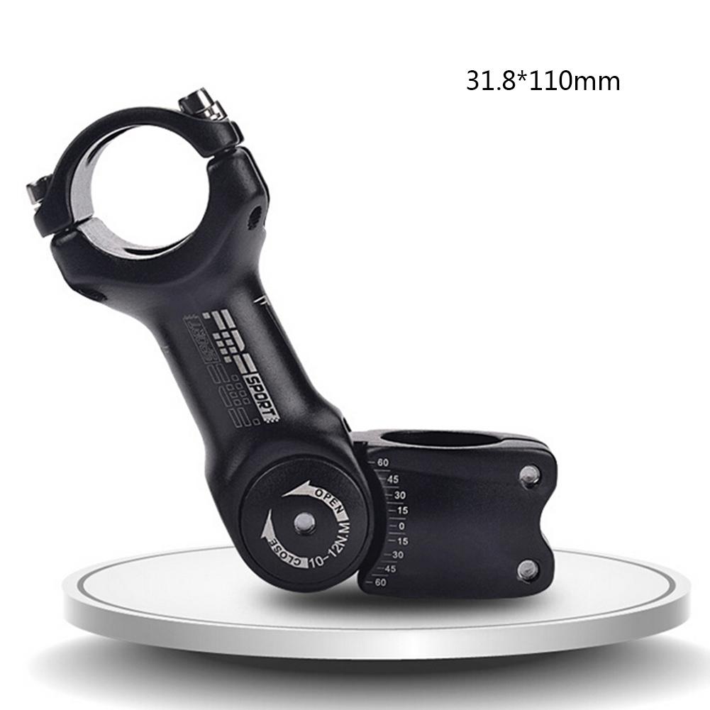Fahrrad Einstellbare Lenker Vorbau Steig Gabel Extender Aluminium Legierung Gabel Stem Adapter Für Radfahren Fahrrad Zubehör: 31.8 x 110mm