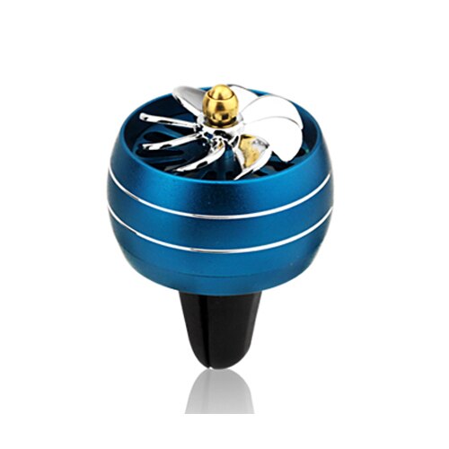 Voiture De Parfum Désodorisant Mini Ventilateur Auto Air Vent Clip pour Peugeot 206 307 406 407 207 208 308 508 3008 4008: blue