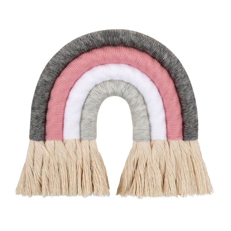 Home Decor Regenboog Weven Ornament Nordic Verse Eenvoudige Kid Kamer Muur Opknoping K1KC: 5