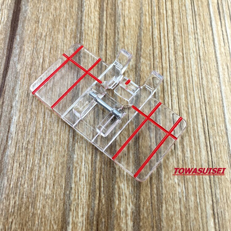 Domestic Sewing Machine Parts Presser foot Border Guide Foot 605 TO FIT JANOME BROTHER SILVER SINGER SEWING MACHINE FEET