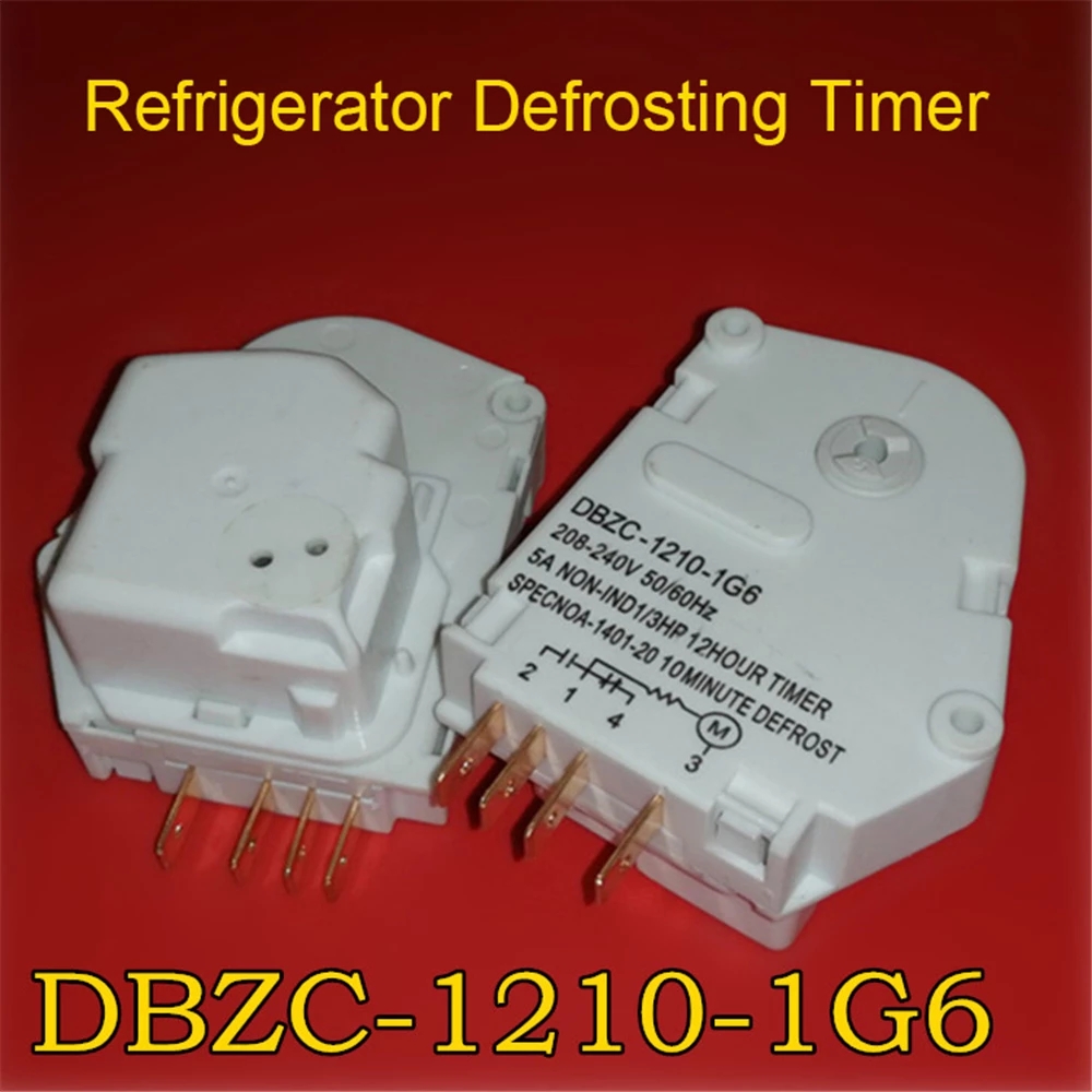DBZC-1210-1G6 Fridge defrosting timer For Haier Hisense Refrigerator freezer defrost timer replacement Parts Accessories