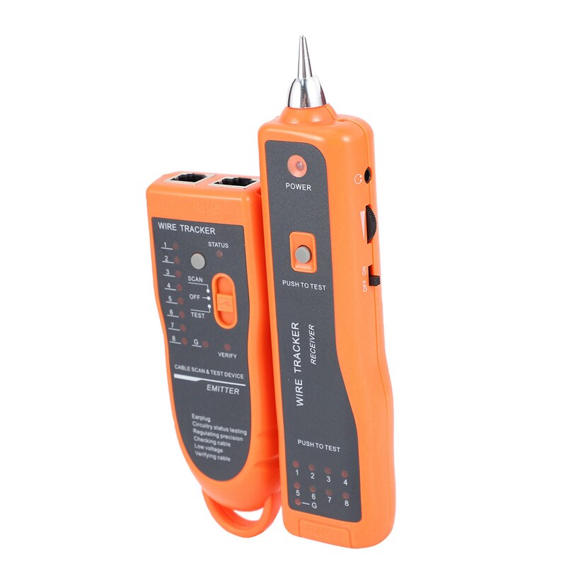 Utp stp cat5 cat6 rj45 lan cabo de rede tester linha localizador rj11 rastreador de fio telefone diagnosticar tone kit Xq-350