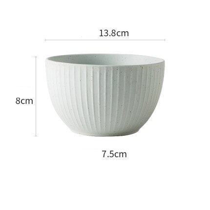 ANTOWALL piatti bianchi punto ristorante piatto da dolce in ceramica stoviglie per la casa ciotola di riso piatti tutto'ingrosso: Noodle Bowl