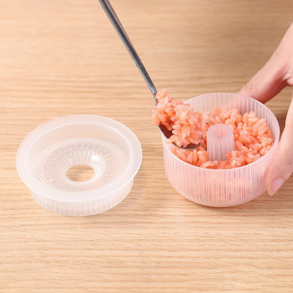 Plastic Doughnut Sushi Mold Kitchen Tools Sushi Maker Rice Molds Vegetable Meat Rolling Tool DIY Cooking Tools