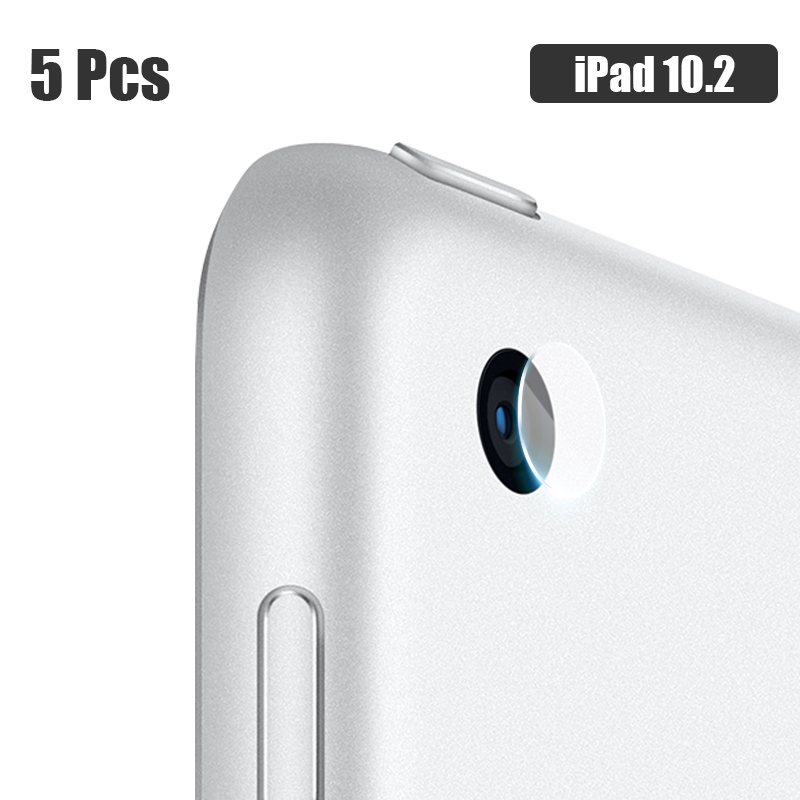 Szkło hartowane folia ochronna dla 2021 iPad Pro 11 12.9 mini 6 2020 powietrza 4 10.9 10.2 7/8/9th gen z powrotem Film z kamery: 5Pcs iPad 10.2