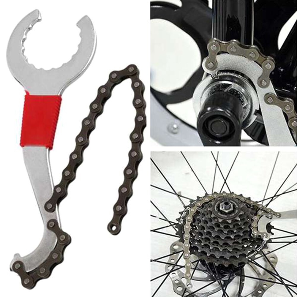 Bicycle Repair Tool Set Mountain Bike Repair Chain Cutter Crank Puller Remover Flywheel Bottom Bracket Disassembly Accessories