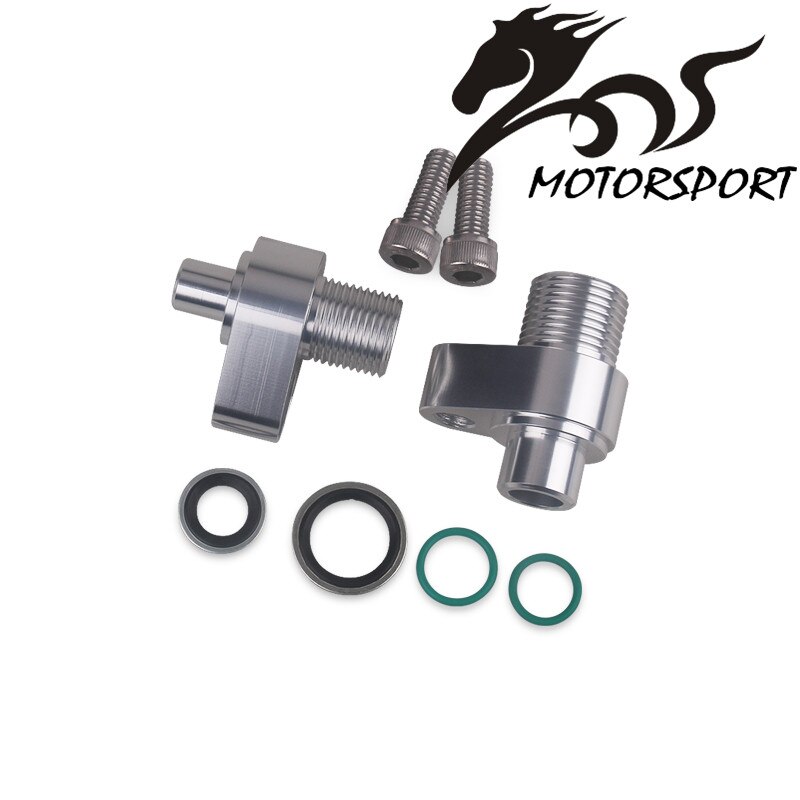 LS AC Compressor Adapter Fittings For Denso 10S17F &amp; 10S20F CNC Modification Parts Accessories Replacement