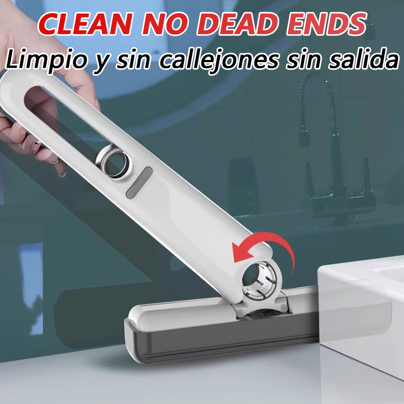 Mini Mop Krachtige Knijp Mini Mop Opvouwbare Huishoudelijke Reiniging Mops Met Zelfknijpen Vloer Wassen Mops Bureau Raam Auto Schoon gereedschap