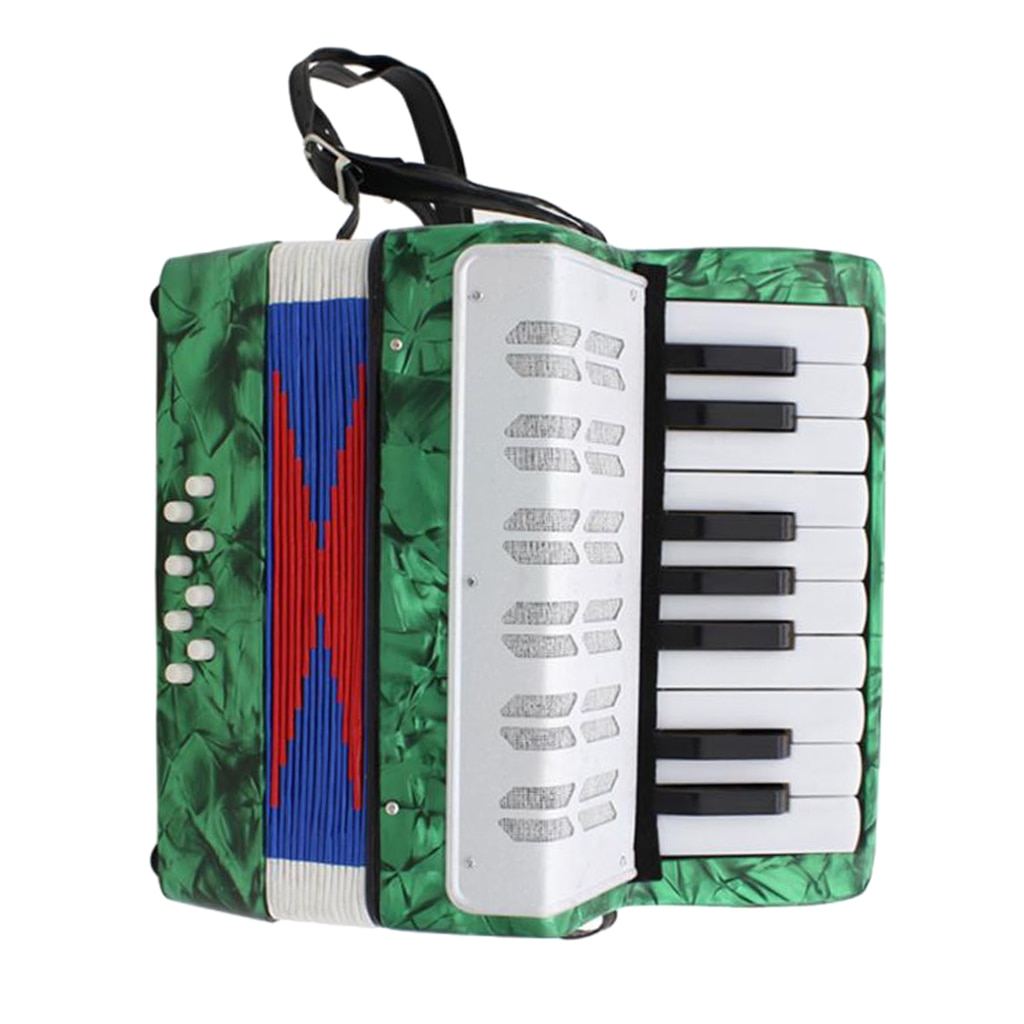 IRIN 17 Key 8 Bass Piano Accordion Musical Instrument for Performance