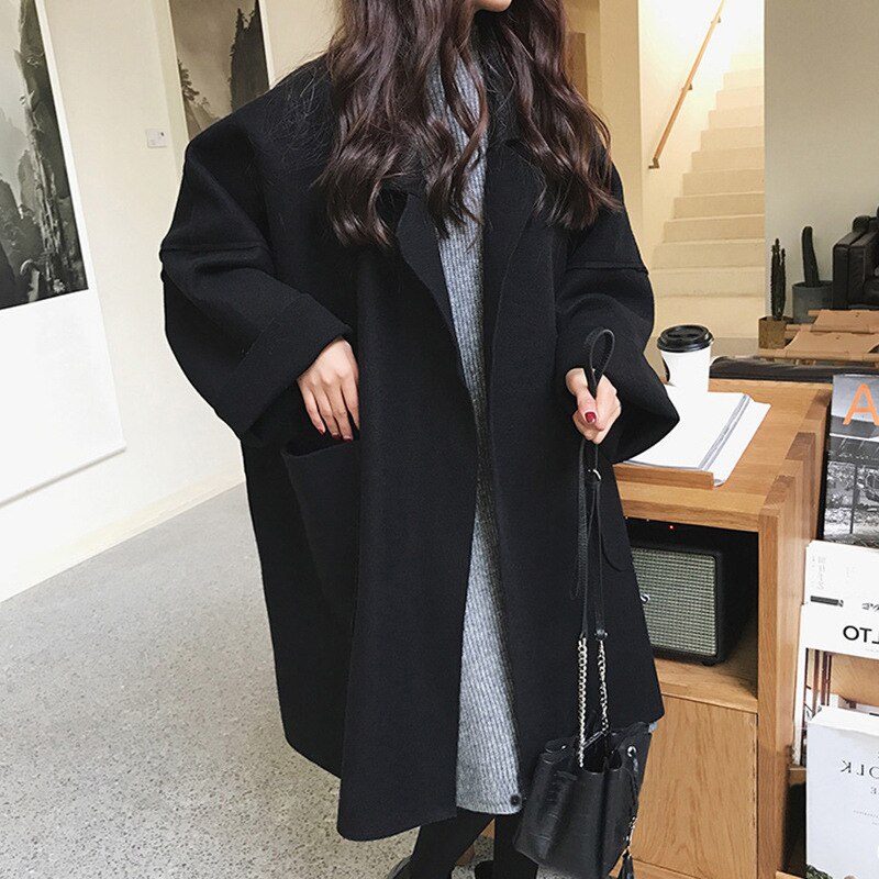 Autumn and Winter Maternity Coats Oversize Pregnancy Cardigan Maternity Coat Pregnant Jacket Tibetan Coats Plus size Slim loose