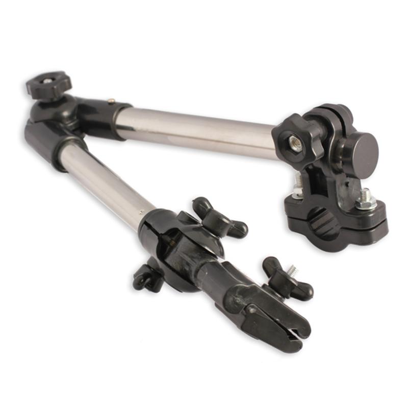 Useful Adjustable Umbrella Stretch Stand Holder Plastic Stroller Accessory Baby Stroller Pram Umbrella Stretch Stand Holders: Blue