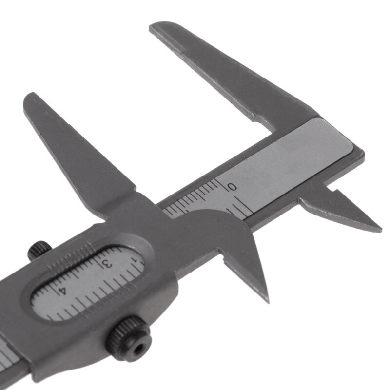 Calibrador Vernier 6 "0-160mm, herramienta de medición de Metal de acero inoxidable, Micrómetro de calibre
