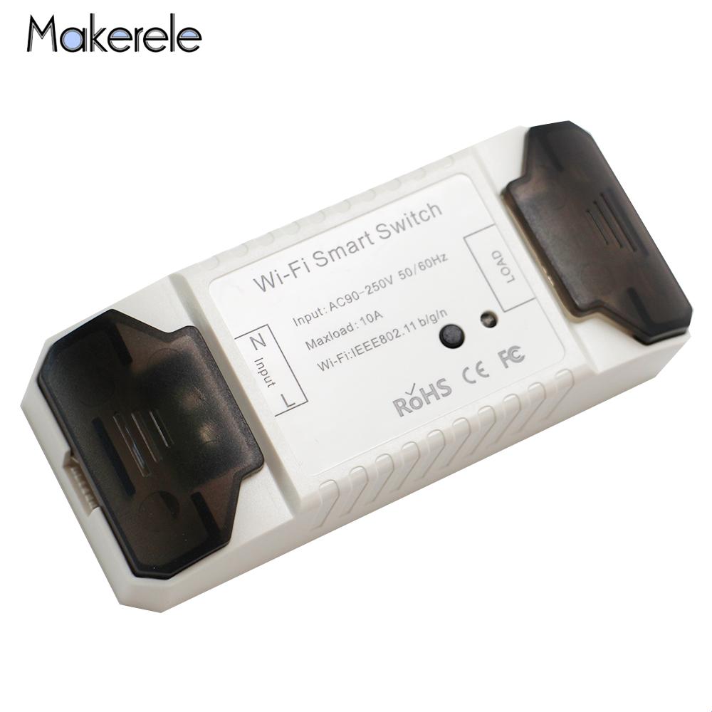 Diy Wifi Schakelaar Wi-fi/Rf Smart Home Draadloze Afstandsbediening Wifi Schakelaar Automatisering Module Timer Smart Breaker