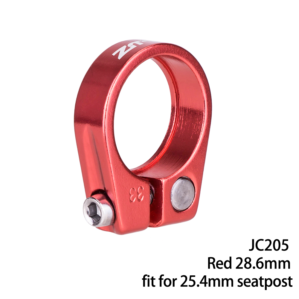 ZTTO-abrazadera para tija de sillín de bicicleta, 28,6/31,8/34,9mm, Clip para tubo de sillín de bicicleta de montaña y carretera, abrazadera para tubo de asiento de liberación rápida: violet