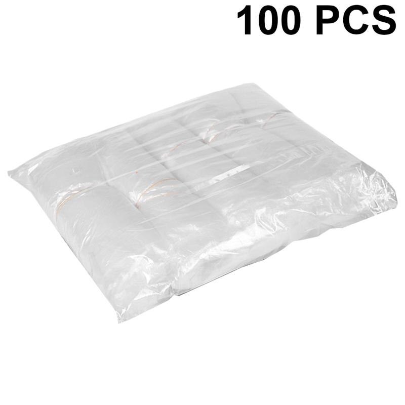 100 stücke Einweg Hülse PE Hülse Wasserdicht Antifouling Haushalt Küche Hülse (Weiß)