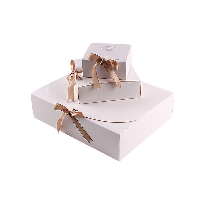 Valentijnsdag Verpakking Vierkante Size Verpakking Geschenkdoos Trui Lippenstift Overhemd Sjaal Verpakking: M / 01