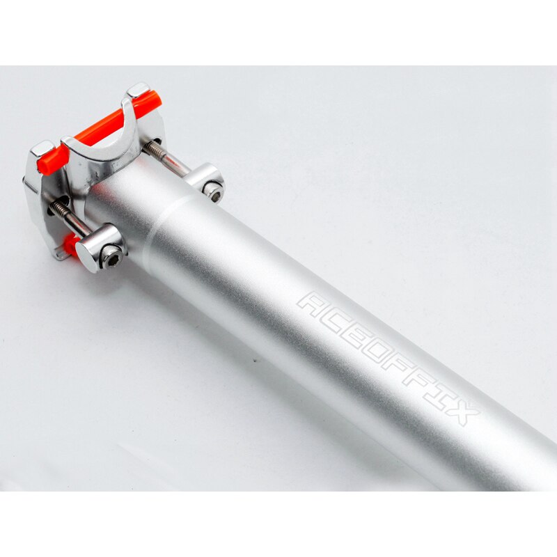Tija de sillín para bicicleta Brompton, 410g, 31,8mm x 580mm, anemos YR YT, plegable, aleación de aluminio