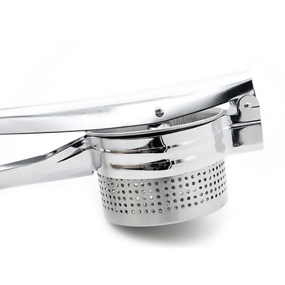 1pcs Food Grade 403 Stainless Steel Potato Masher Rice Fruit Vegetable Juicer Press Maker kitchen Tool