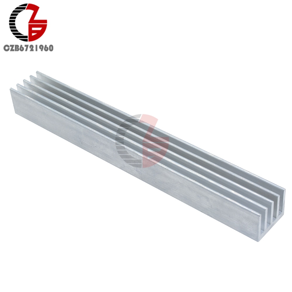 Led Koellichaam Zilver-Wit Aluminium 150x19.7x15.6mm