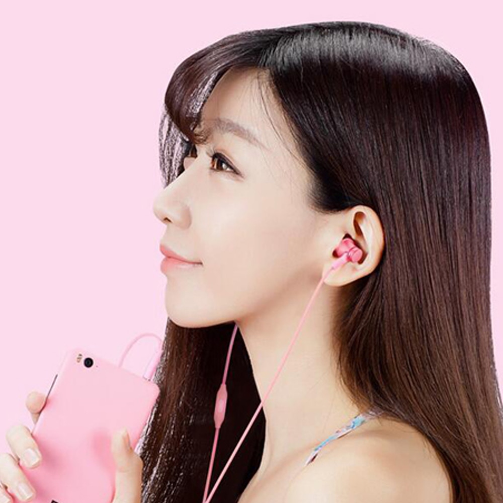Xiaomi-auriculares internos Piston con micrófono, auriculares 100% originales, versión moderna, auriculares coloridos para teléfono móvil, MP4, MP3 y PC