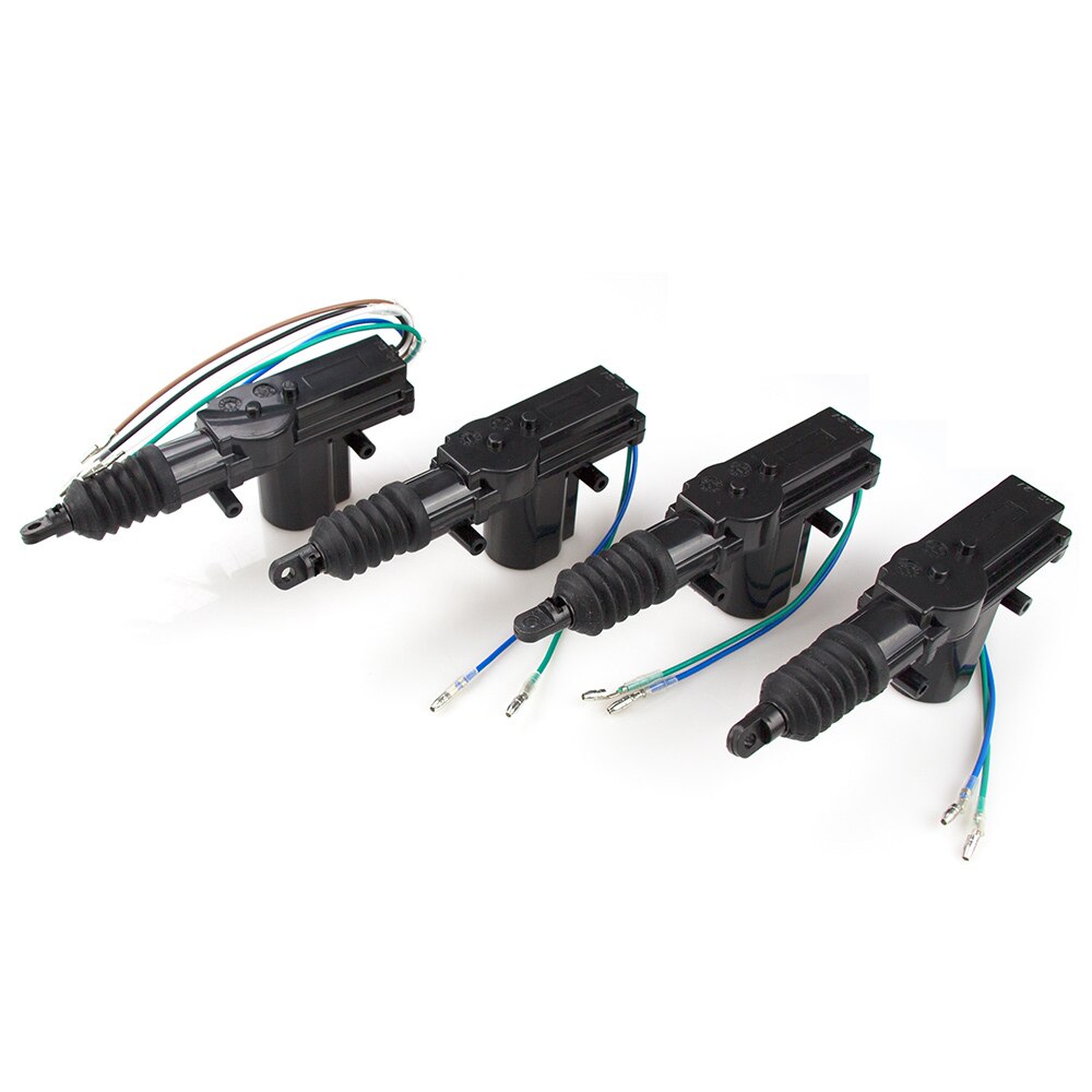 Eunavi universell auto bil dørlås aktuator 12v motor  (4 pakke) bil fjernkontroll sentrallås nøkkelfritt system
