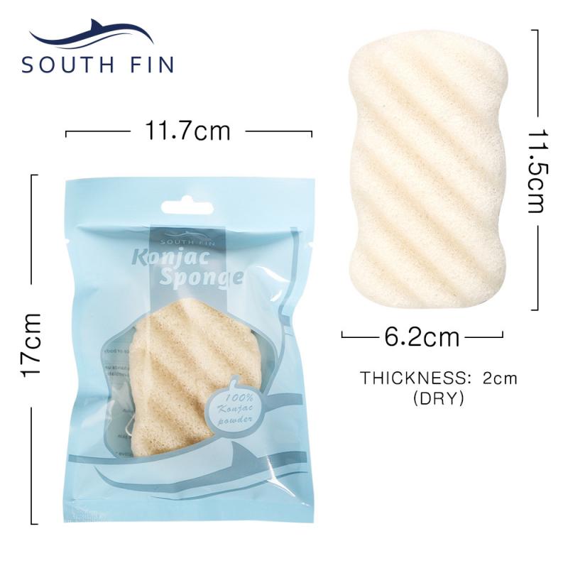 7 Colors Natural Soft Konjac Facial Puff Face Body Cleanse Washing Sponge Exfoliator Cleansing Sponge Puff