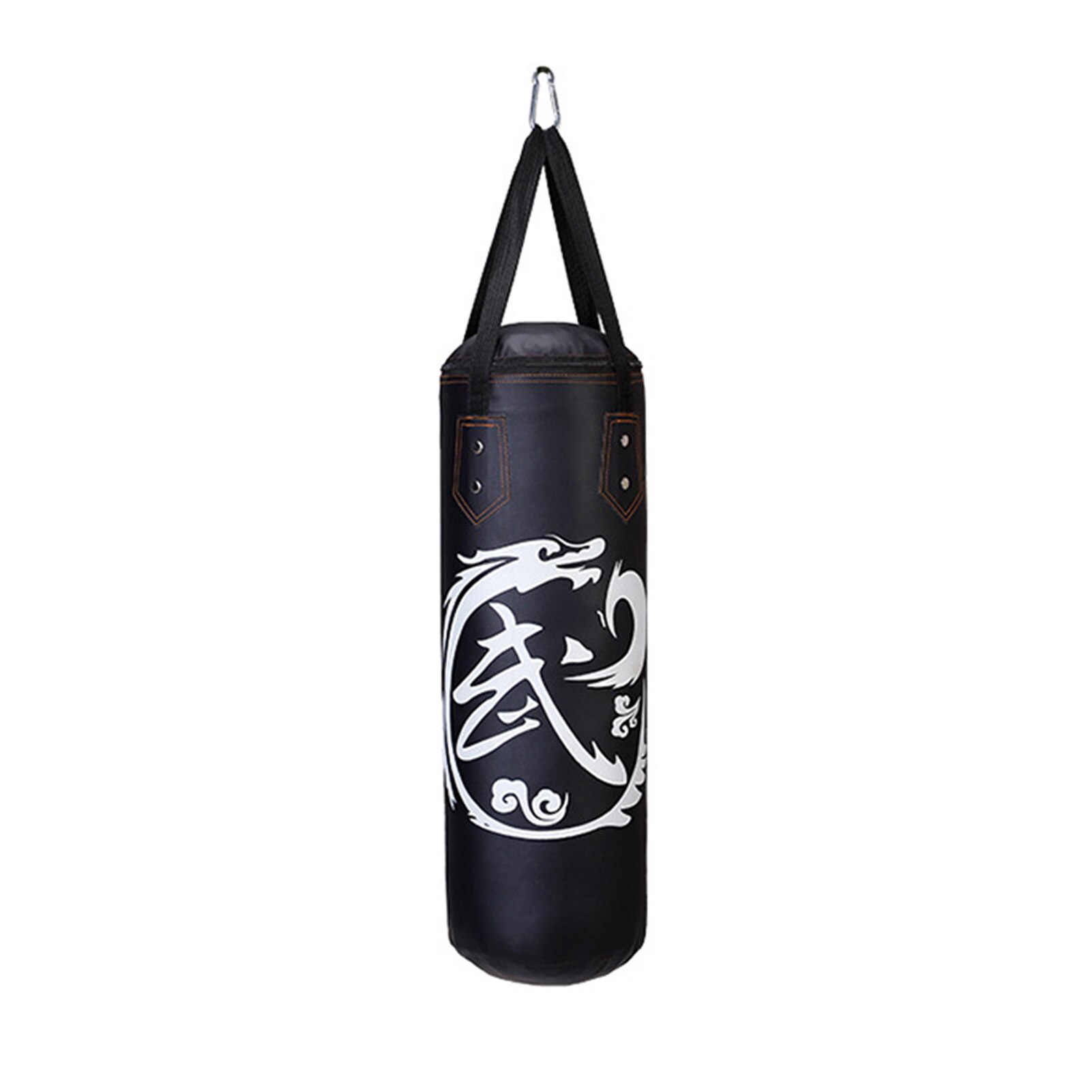 Boxsack Ungefüllt trete Boxen Beutel PU Leder Ausbildung Boxen Tasche freundlicher drinnen Boxen ÜSpund Beutel Fitness Muay thailändisch: Schwarz