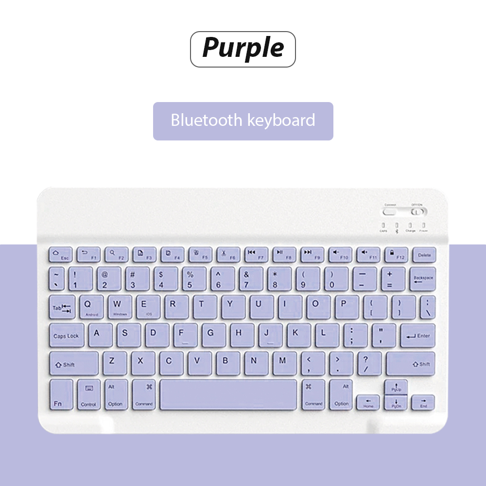 Bluetooth Wireless Keyboard Universal Mobile Phone Tablet Keyboard And Mouse Mini Bluetooth Keyboard Ipad Keyboard Accessories: black