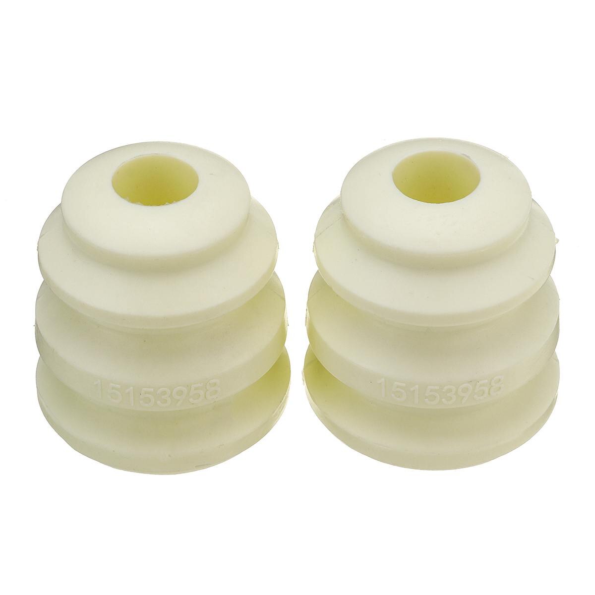 Parachoques de brazo de suspensión delantera derecha e izquierda, de plástico, para GMC, Savana, Chevrolet, Cadillac 15153958, 2 uds.