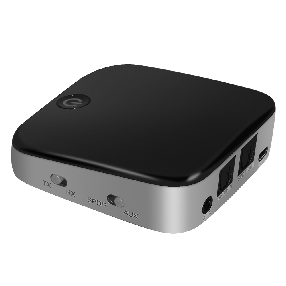 2 in 1 Bluetooth 4.1 Transmitter Wireless Receiver Stereo Audio Adapter Optical Toslink / SPDIF & Aux 3.5mm Support aptx APT-X