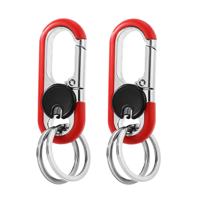 Porte clés duo séparable, Anneaux de clés séparables, Anneaux à clés