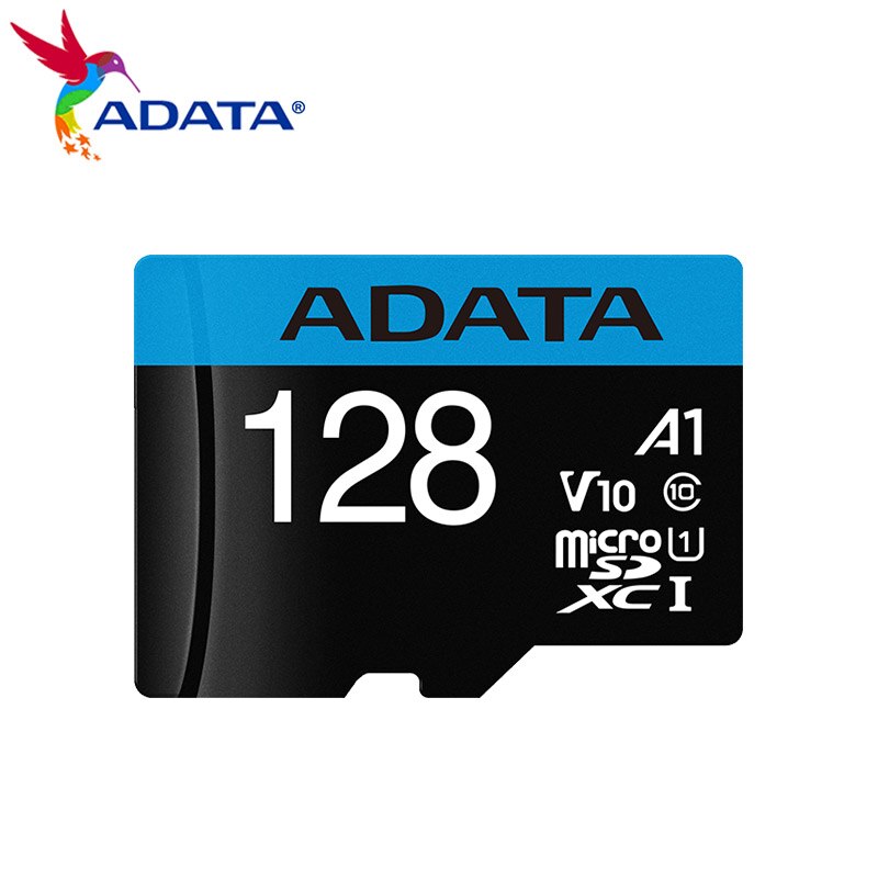 100% Original ADATA Memory Card 64GB 128GB High Speed V10 A1 16GB 32GB Micro SD Card Class 10 U1 UHS-I Microsd TF Card