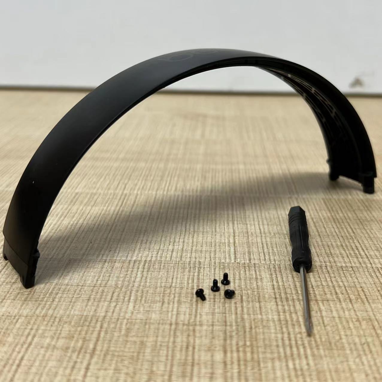 Diadema de plástico superior Original para Beats Studio 3 studio3, repuestos para reparación de auriculares, piezas de repuesto combinadas con tornillos: Negro