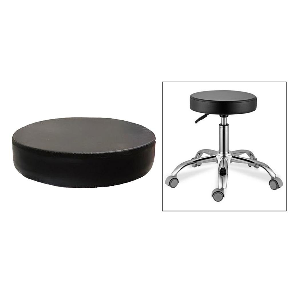 Universal rund barstol utskiftningssete for spa salong frisør stol barstol sminke barbershop stol erstatning sete