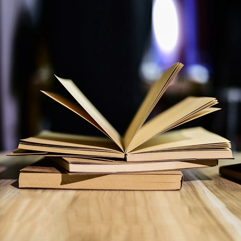 13x19cm Retro Sketch Craft Paper Blank Notebook Sketch Drawing Book Journal Diary Note Stationery School Office