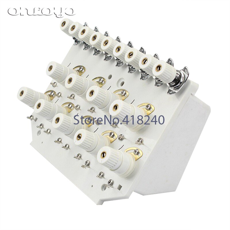 Computer Embroidery Machine Nine Needle Clamp 9 Line Assembly Head Assembly Without Bottom Inspection Head Alarm Box White