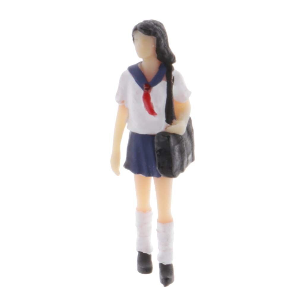 1:64 figuras de Diorama, uniforme para chicas jóvenes, chico japonés para GTR RWB: Girl B