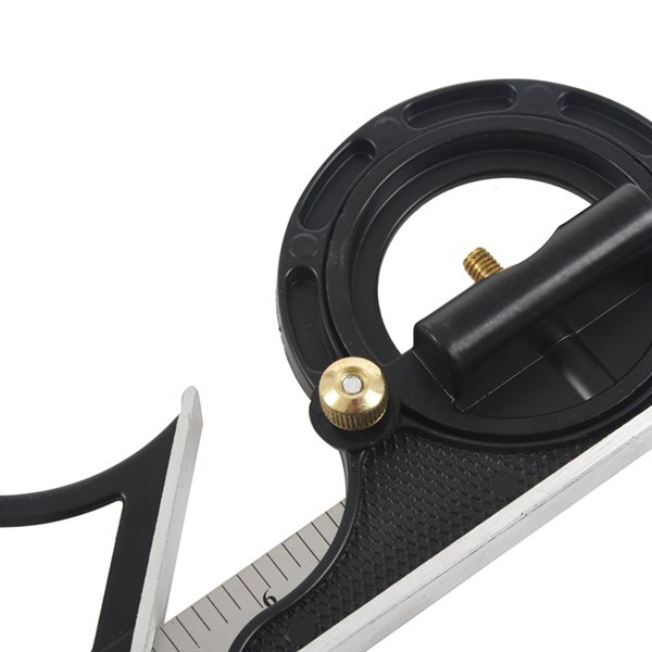 Combination Square Set Angle Finder & Protractor Spirit Level Aluminum Alloy Ruler Mitre