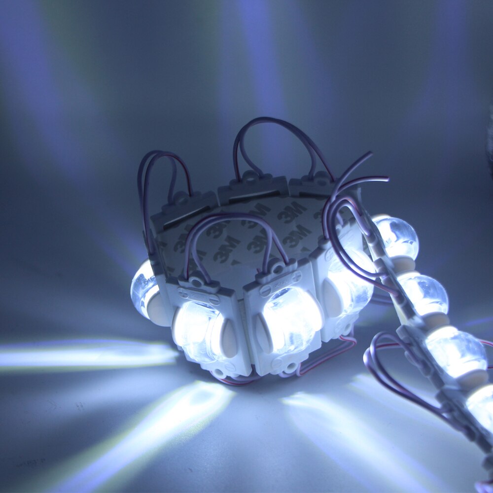 5730 Super Bright 12V LED Module for car lights injection lens Advertising Sign IP65 Waterproof tape lamp 3M Foam Self Adhesive