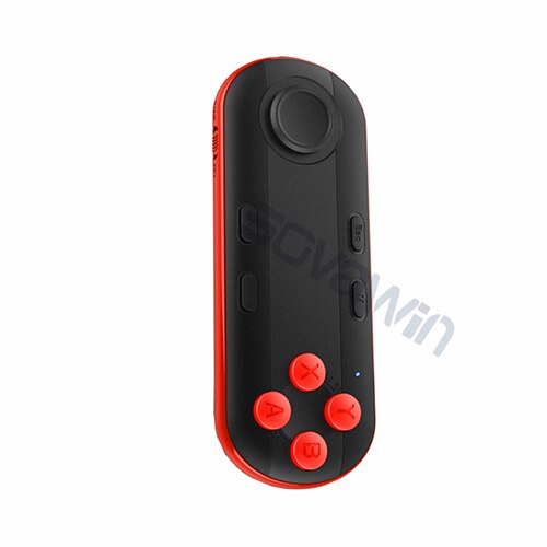 Mocute bluetooth gamepad android gamepad vr controller joystick selfie fjernbetjening udløser til iphone android til pc telefon: Sort