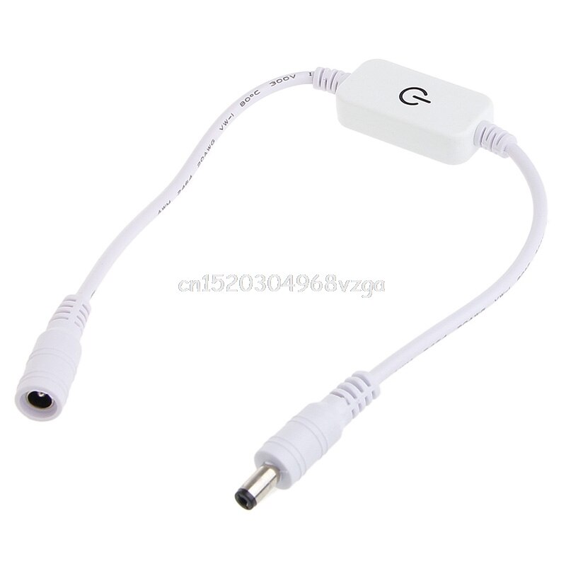 LED Dimmer DC 12V-24V/4A for Single Color Led Strip Touch Switch On/Off Dimmer R9JF: White