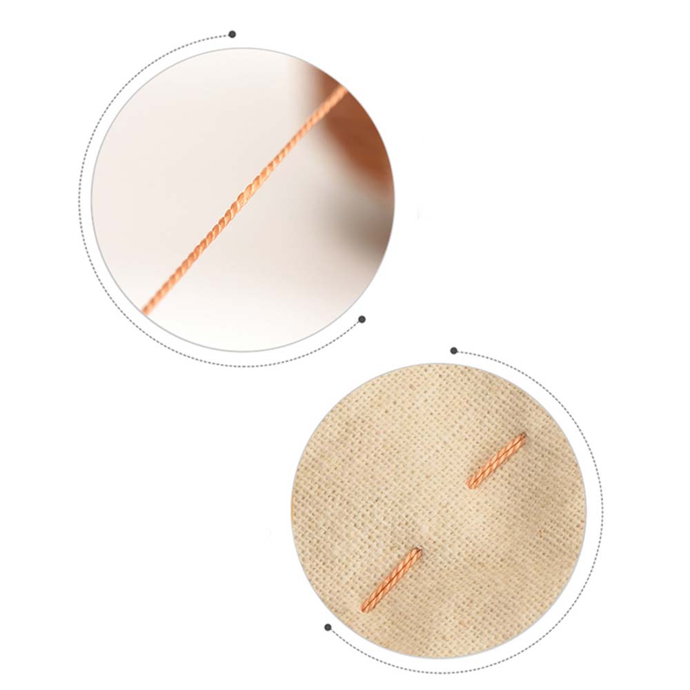 Hilos de coser de 75m, hilo encerado de nailon resistente, para zapatos de reparación artesanal, negro/blanco/marrón