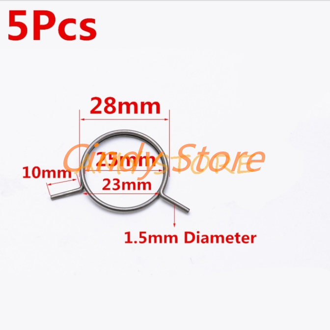 5Pcs Door Handle Springs Internal Door Lever Knob Latch Replacement Coil Torsion Spring for Repairing