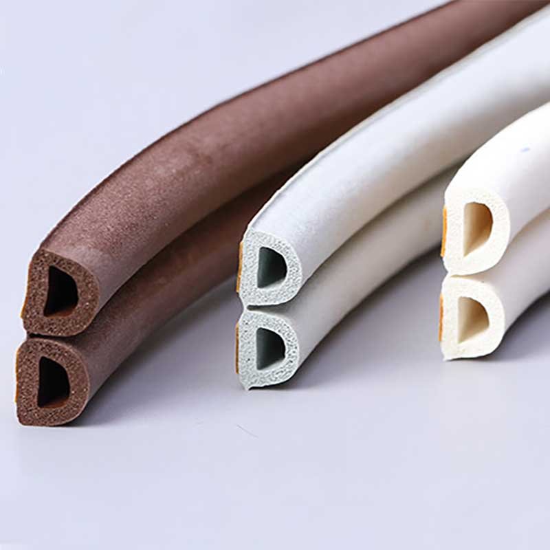 3M+3M Rubber Seal Weather Strip Foam Tape Door Window Anti-Collision Self Adhesive Foam Seal Strip Soundproofing Seal Collision