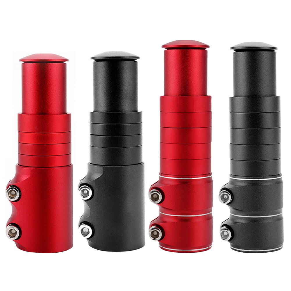Road Bike Handlebar Stem Extender Bicycle Handlebar Stem Extension Adaptor Aluminum Alloy Bike Handle Bar Riser