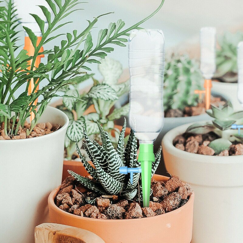 Automatic Watering Device With Switch Control Valve Timing Adjustable Flow Seepage Device Drip Irrigation Lazy Man