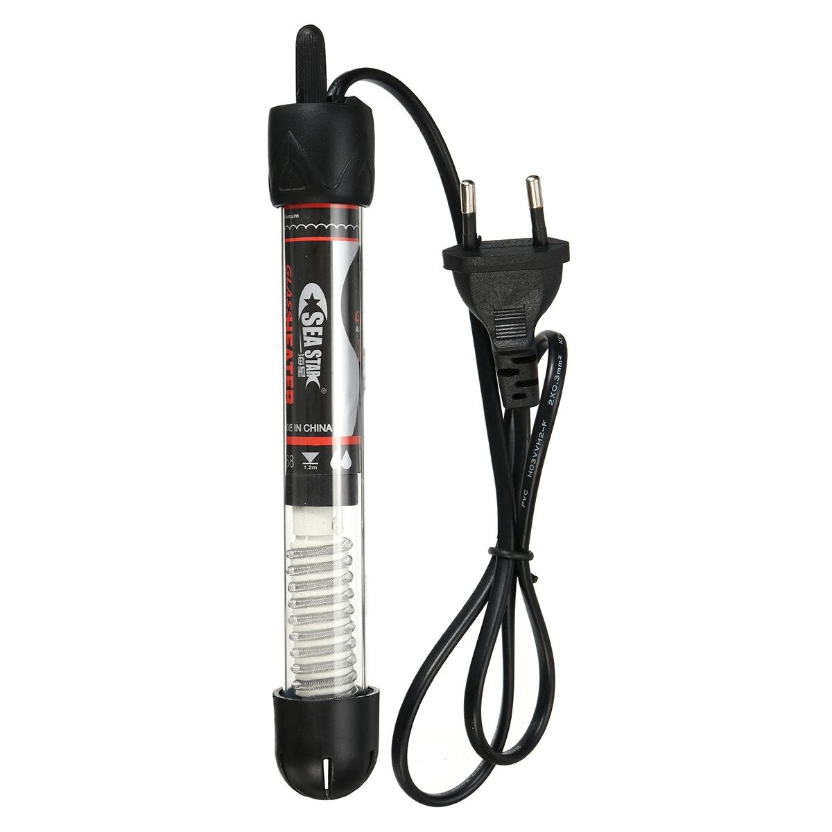 220V-240V Aquarium Submersible Fish Tank Heater Automatic Water Heater Constant Temperature Heating Rod 25W/50W/100W/200W/300W