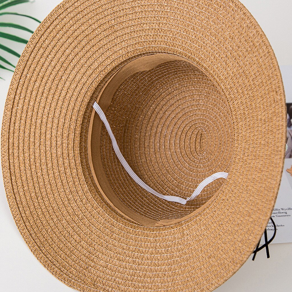 Girl Sun Hat Children Straw Hat Summer Sunscreen Cute Summer Flower Breathable Hat Straw Sun Hat Boy Girls Hats#p30